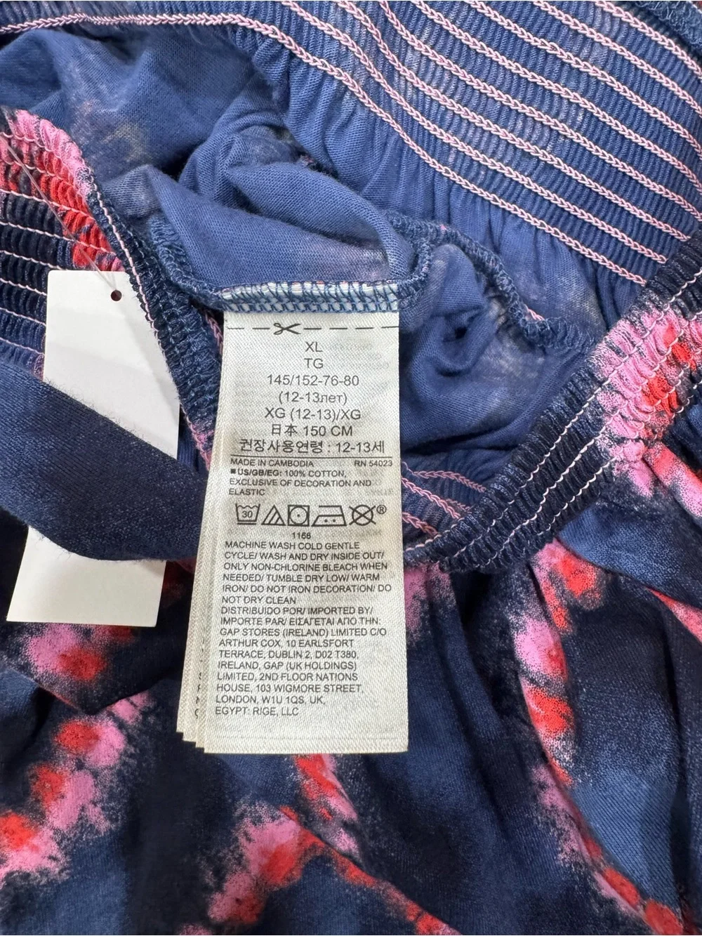 New Gap Kids Heart Print Romper – Girls XL (12) / 12-13 Years